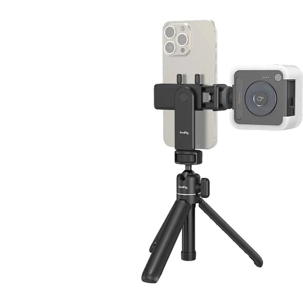 Smartphone Vlog Stativ, Nem-at-trække-design, Dobbelt Cold Shoe Montering,VK-30 Stativ 4367