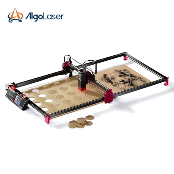 Lasergraver, Touchskærmsinterface, Højhastighedsydelse,MK2 10W 40x80cm