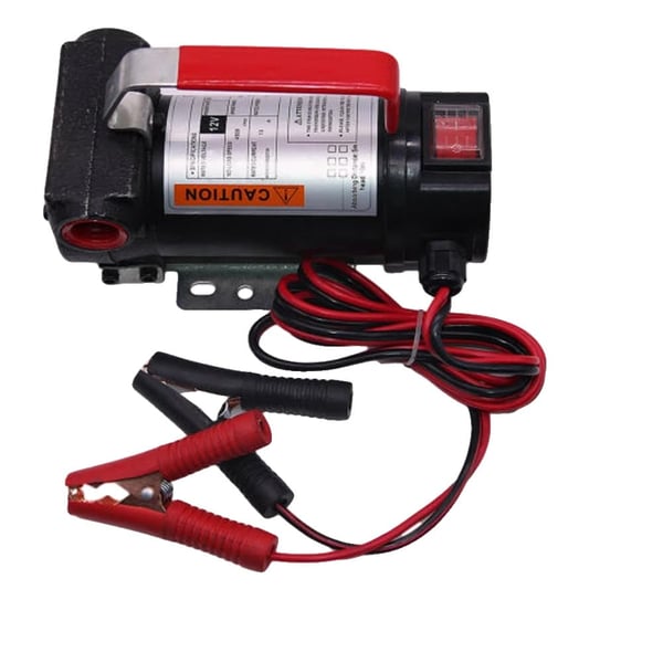 Diesel Sugepumpe, 12V Elektrisk Pumpe, Høj Effektivitet,Rød