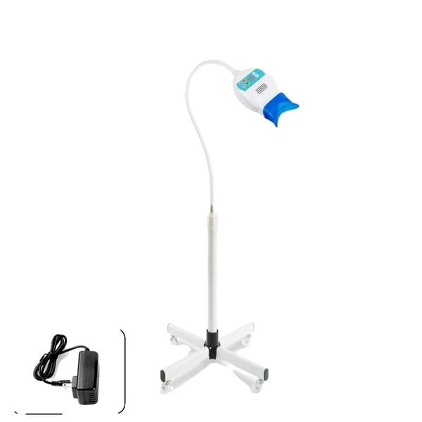 Hampaiden valkaisukone, 6 kpl korkean tehon LED, säädettävä ajastin, kaksikaarihoito,1 tila USA Plug