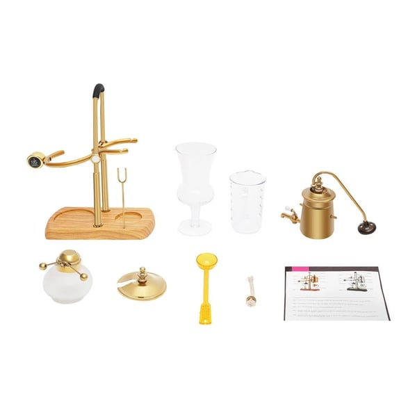 Kaffemaskine, Vakuum Brygning System, Komplet Sæt,Guld
