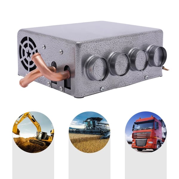 Bil sædevarmer, kobberrør, 11x9 tommer, energibesparende varmesystem, universel pasform, dual-hjul motor