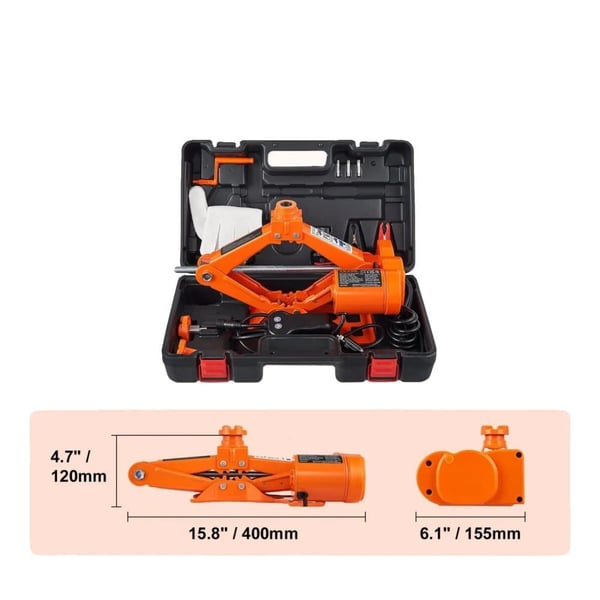 Elektrisk Saksjek, 3 Tons Kapacitet, Fjernbetjening,3 Ton