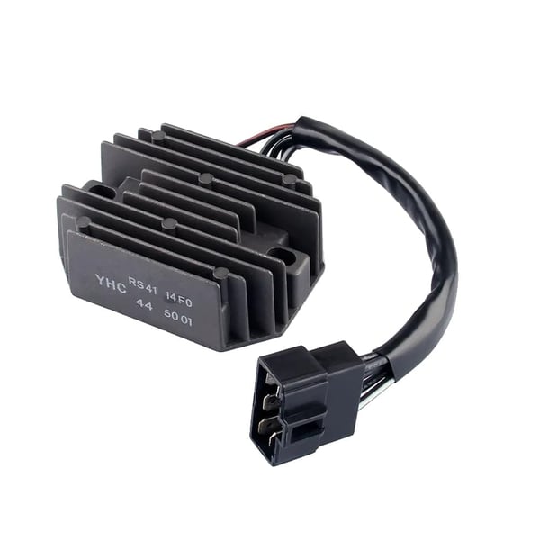 Spændingsregulator-ensretter, 12V, Passer til Suzuki AN400 1999-2002, Passer til Suzuki AN250 1998-2002, Kraftige komponenter