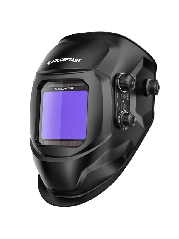 Svejsehjelm, Automatisk Mørkningsfilter, UV/IR Beskyttelse, Stort Synsfelt,HSH-G999HSH-G999