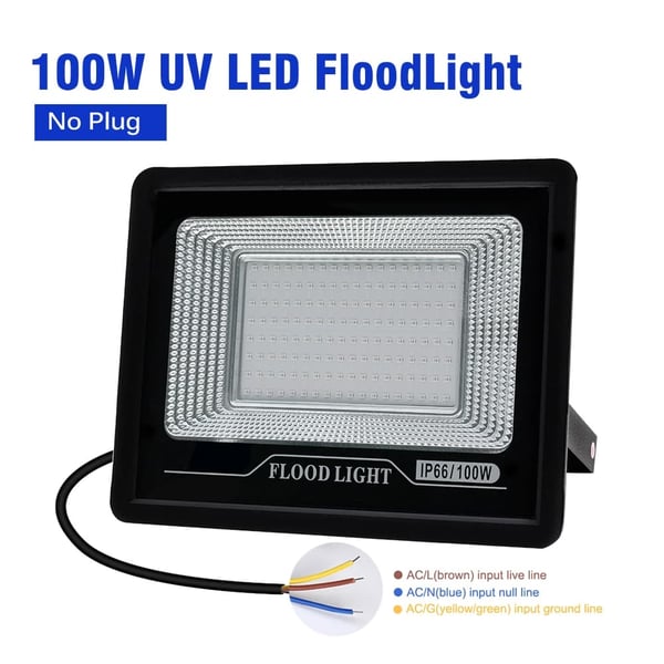 LED Flomlys, Vandtæt Design, Bred Anvendelse,100W