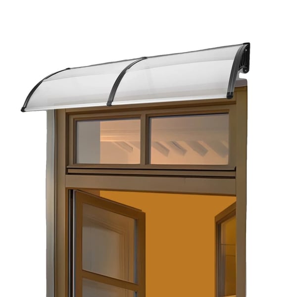 Oven katos, säänsuojelu, läpinäkyvä muotoilu, moderni tyyli