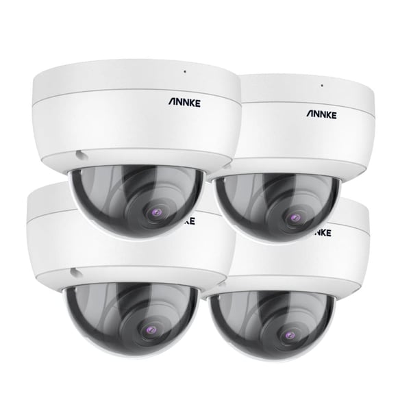 Kamera, Ultra HD 5MP, IR rækkevidde op til 30 meter, vandtæt klassificering IP67,4 Stk