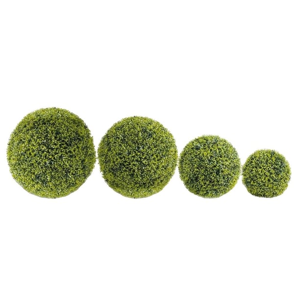 Kunstig Plante Topiary Bold, Dekorativ Grønery, Alsidig Hængende Design,2stk 42cm, Grøn