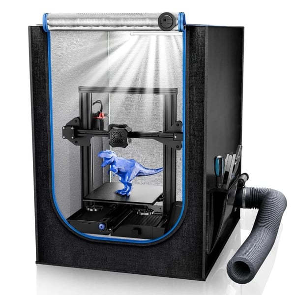 3D Printer Indhegning, Forbedret Belysning, Støvafvisende og Brandsikker,p-1