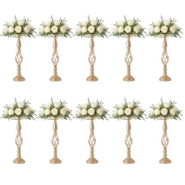 Blomsterstand, Elegant Design, Alsidig til Begivenheder,Guld