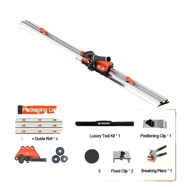 Fliseklipper, Robust konstruktion, Justerbar skæredybde,TB-300cm