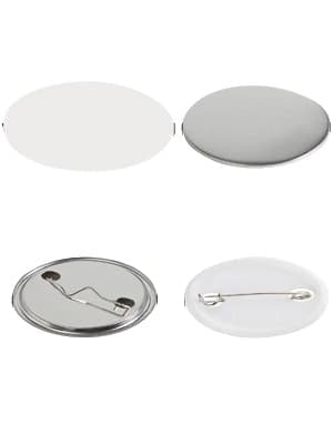 Knappemærke Sæt, Færdige Håndværkskomponenter, Tilpasselige Designs,32mm-500Pcs