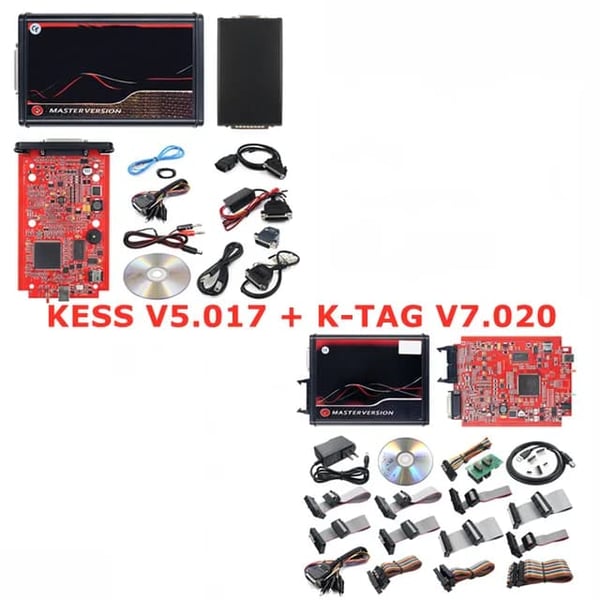 ECU Flash Tool, Verkkopäivityssarja, LED BDM-kehys, KESS KTAG 4 LED