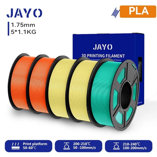 3D-tulostimen filamentti, halkaisija 1,75 mm, nettopaino 1,1 kg,PLA 2SO2LYMG