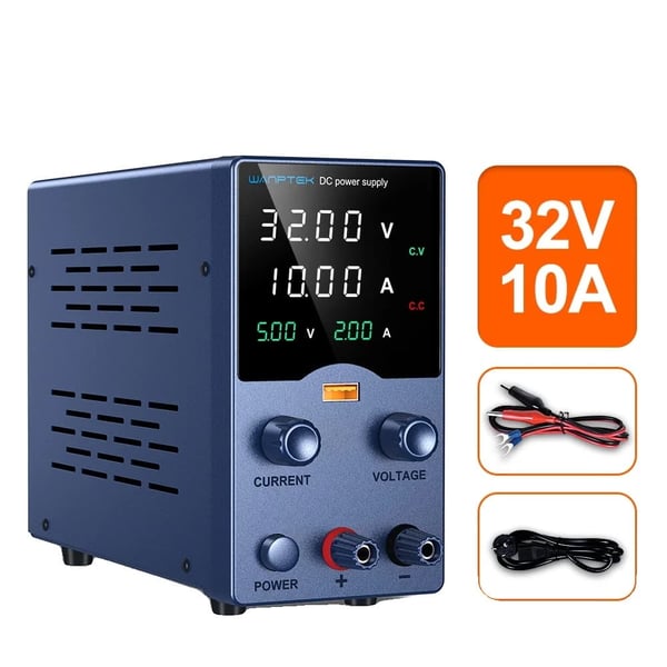 Justerbar DC-strømforsyning, 32V udgang, 10A maksimal strøm,GA3010L 32V10A