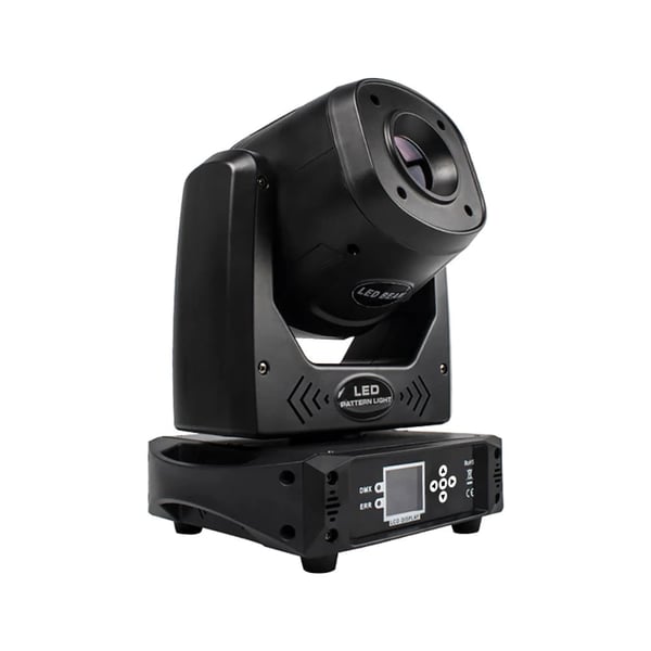 Bevægelseshovedbelysning, 14 DMX-kanaler, Dynamiske belysningseffekter,EU Stik, 1stk LED Spot 100W