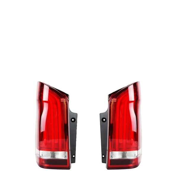 AKD Baglygter, LED Dynamisk Signallys, Til Mercedes-Benz Vito 2014-2021,Rosso Grigio scuro