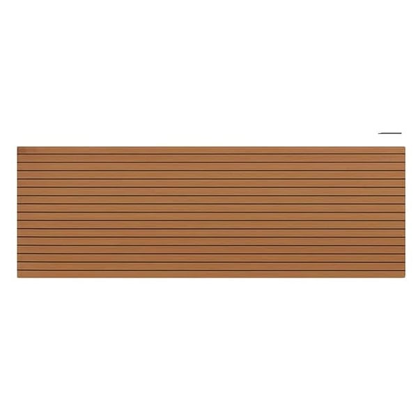 Merikäyttöön soveltuva lattiamateriaali, itsekiinnittyvä, vaahtomuovinen teak-kansi., , Brown 300x90cm