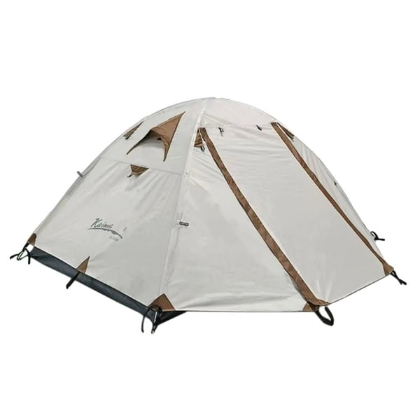 Camping Telt, Vandtæt, Hurtig Opsætning,GRÅ
