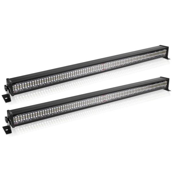 Scene Lys, 80W RGBW, DMX Kontrol,EU Stik, 2Stk