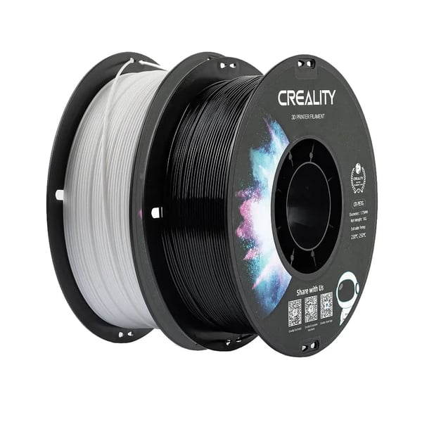 3D Print Filament, PETG Material, 1,75 mm Diameter,2KG PETG WT BK Udsalg