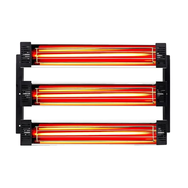 Infrapuna Maalauskuivatuslamppu, Hiilikuituputki, Tehokas Lämpö,220V, KF-3000W