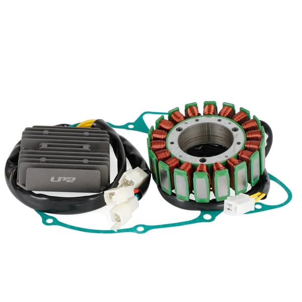Magneto Stator Samling, Høj kvalitet magnetisk ledende materiale, Passer til VT1100 motorcykelmodeller 1995-2007