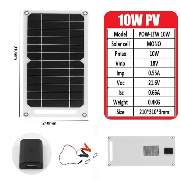 80W Solpanel, Monokrystallinsk, IP65 Vandtæt Vurdering,80W solpanel