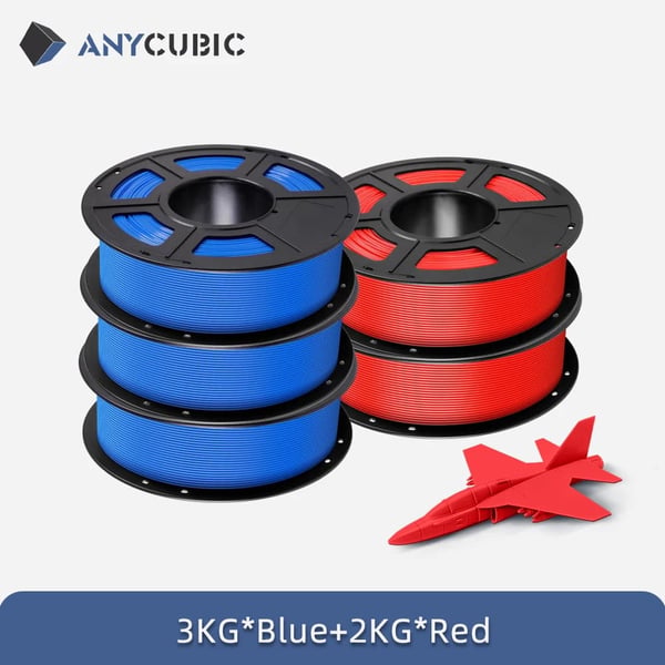 PLA Filament, 5kg, Miljøvenlig,5KG Kombination H