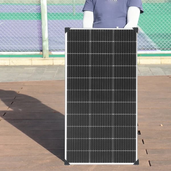 12V Solpanel Kit, 300W/320W Effekt, 2 Paneler Inkluderet,150w 1045x550mm