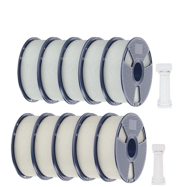 PLA Filament, Højhastighedsprint, Marmor-lignende Finish,5CB 5FG