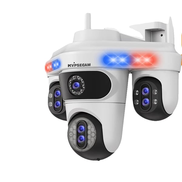 IP-kamera, 10X optinen zoom, kaksisuuntainen ääni,35MP Valkoinen Ei Korttia, EU Plug
