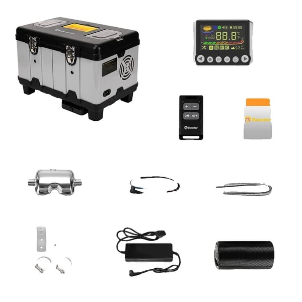 Parkeringsvarmer, Bluetooth Kontrol, Automatisk Temperaturjustering,TB10