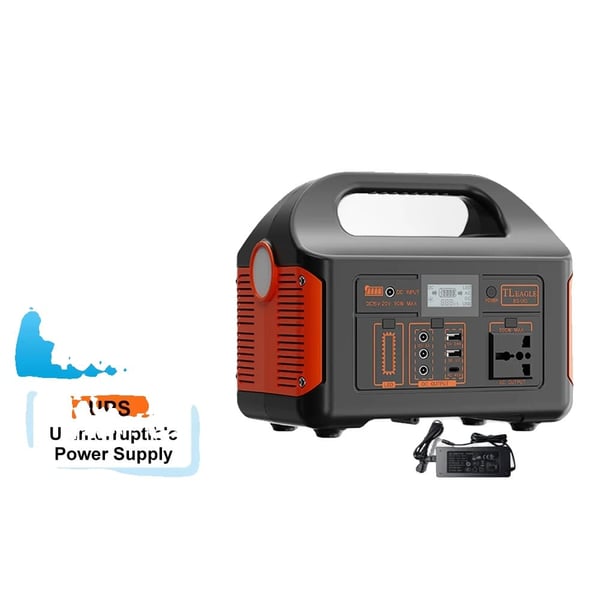 Kannettava energiasäiliö, Luotettava energialähde, Monipuoliset ulostulo-ominaisuudet,500W 220V EU