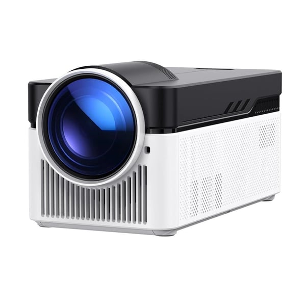 Projektor, 1080P Native Opløsning, 900 ANSI Lumen, Automatisk Offset,EU stik, farve1