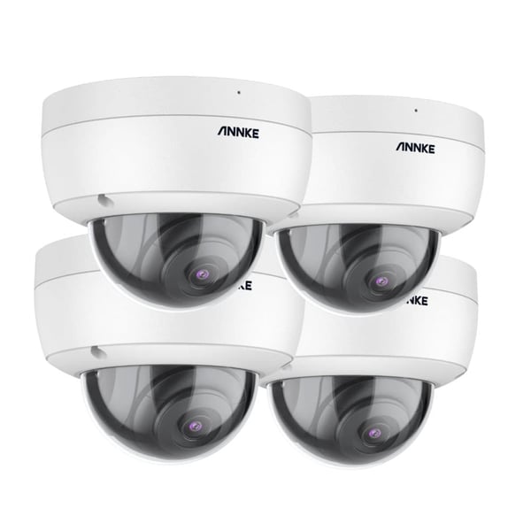 Kamera, Ultra HD 5MP, IR rækkevidde op til 30 meter, vandtæt klassificering IP67,4 Stk