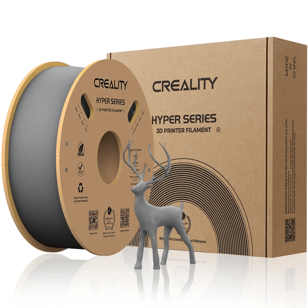 PLA Filament, Høj Præcision, Hurtigere Afkøling, 1KG-Grå