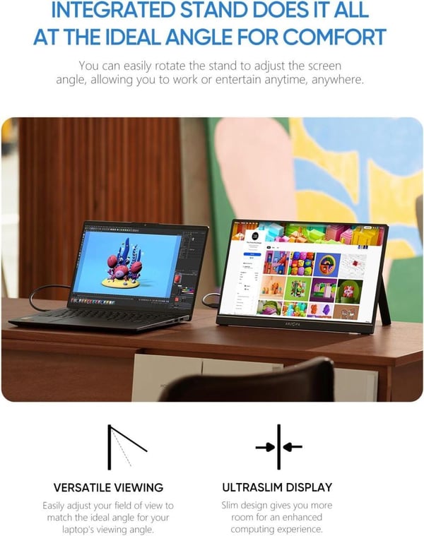 Bærbar Skærm, 16,1 tommer, 144Hz Opdateringsfrekvens,16.1 144hz Z1FC