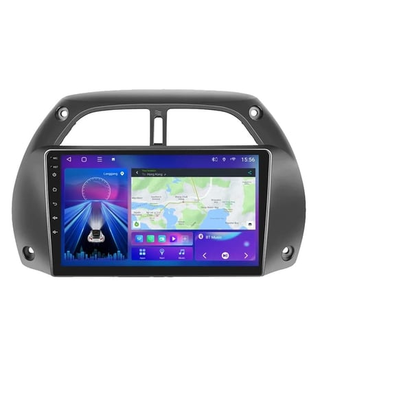 Dobbelt Skærm Bil Multimedia System, Forbedret Stemmestyring, Kompatibel med Toyota RAV4 2001-2006,2G-32G(4G)