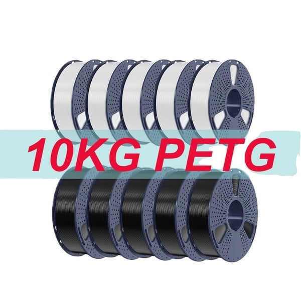 3D-printfilament, høj sejhed, fremragende lagadhæsion,-PETG-Bl-Wh-10kg