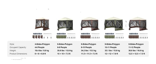 Gazebo Telt, Pop-Up Design, UV Beskyttelse,11.5x11.5ft brun