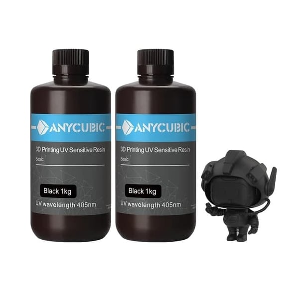 UV-harpiks, høj præcision, hurtig hærdning, , Black-2KG