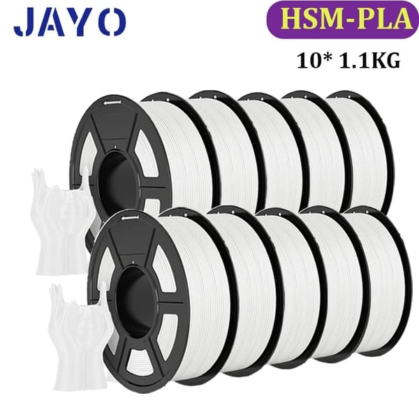 3D-printer filament, PLA-materiale, nemt at printe,HSMPLA 10WT