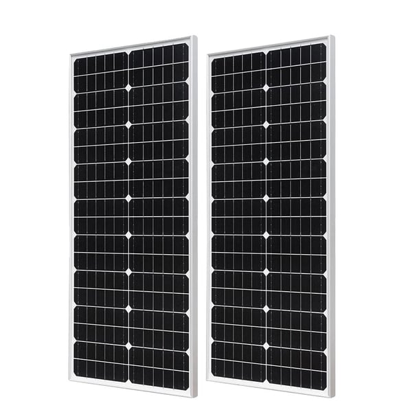 Stift solpanel 50W, Høj Effektivitet, Hærdet Glasoverflade,100W