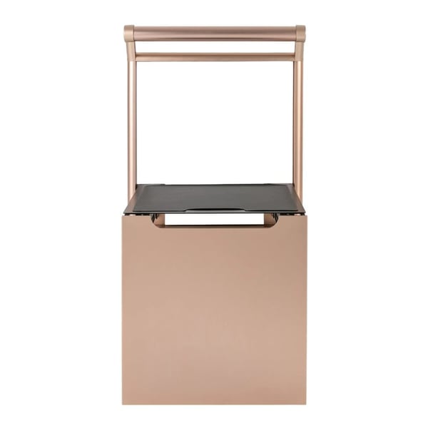 Fällbar Duschstol, Platsbesparande Design, Hög Belastningskapacitet,Guld