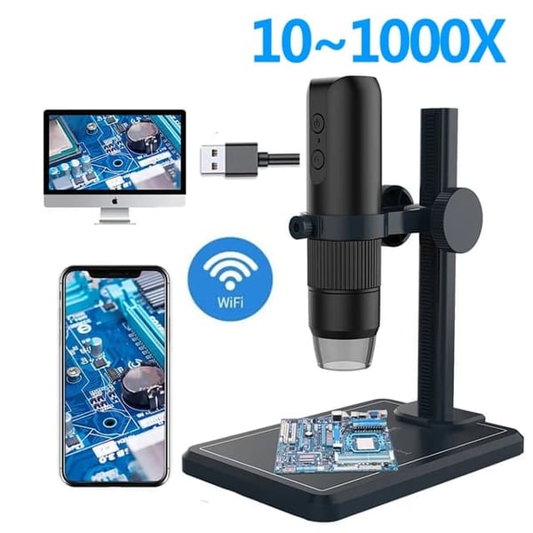 Stereo Mikroskop Kamera, Justerbar Forstørrelse, WIFI Forbindelse, MS5