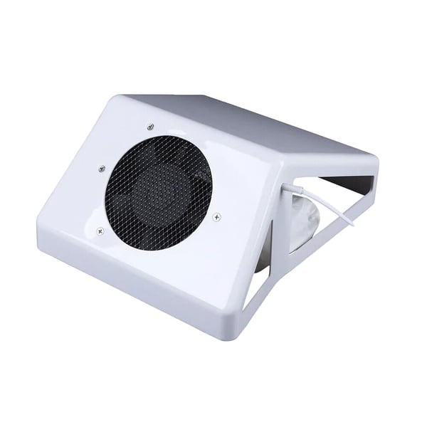 Negle støvsuger, Max. 80W effekt, ergonomisk skrådesign, genanvendelig støvpose,HVID