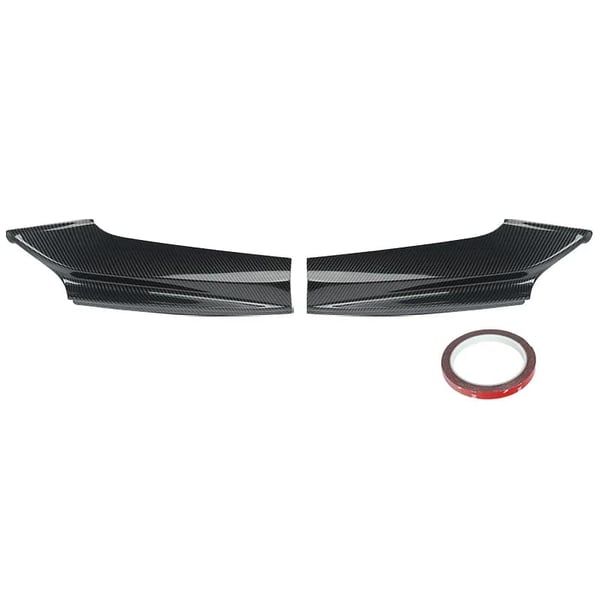 Front Bumper Splittere, Letvægtsdesign, Nem Installation,Kulstoffiber-FRP
