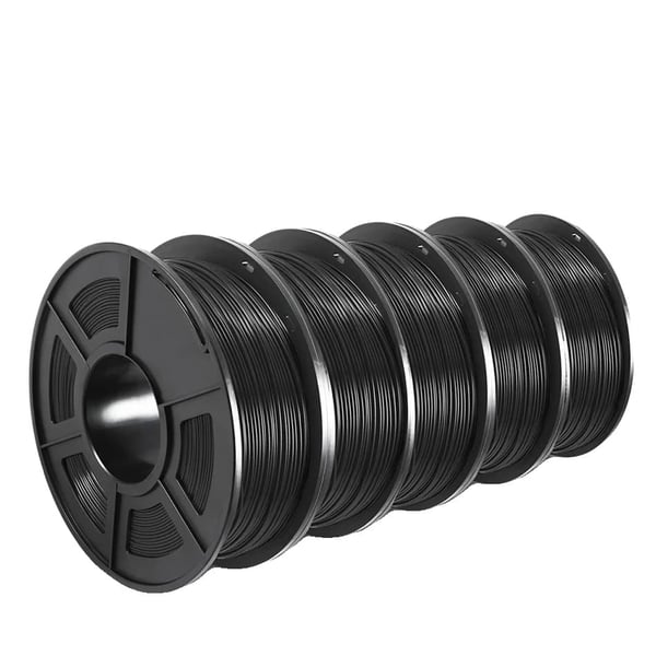 SUNLU PETG 3D Filament, Diameter 1,75 mm, Print Temperatur 230-250,PETG Sort 5